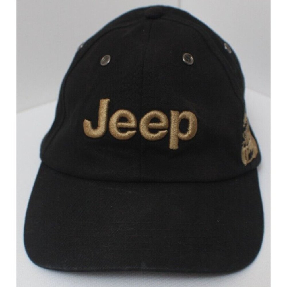 Jeep Embroidered Logo and Car Design Baseball Cap